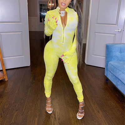 Nový štýlový pruhovaný overal s mašľou a šerpou pre ženy, pletený sexy overal s dlhým rukávom, zimný fitness úzky overal