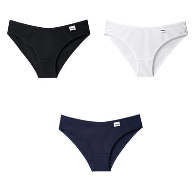 3PCS/Lot S-4XL Pamučne gaćice Ženske gaćice Seksi gaćice za žene Gaćice Donje rublje Velikih gaćica Donje rublje 8 jednobojnih