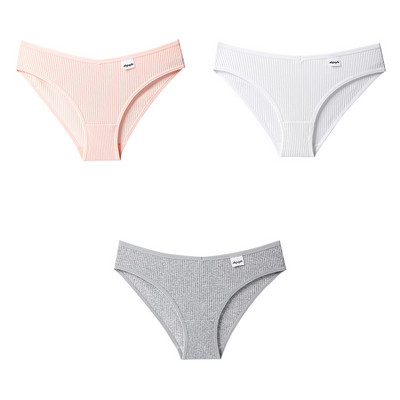 3PCS/Lot S-4XL Pamučne gaćice Ženske gaćice Seksi gaćice za žene Gaćice Donje rublje Velikih gaćica Donje rublje 8 jednobojnih