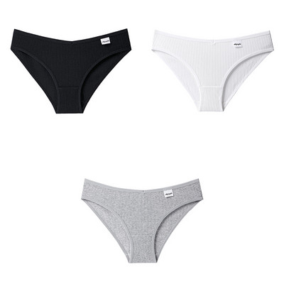 3PCS/Lot S-4XL Pamučne gaćice Ženske gaćice Seksi gaćice za žene Gaćice Donje rublje Velikih gaćica Donje rublje 8 jednobojnih