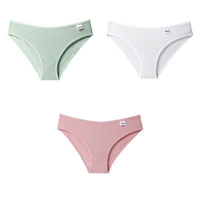 3PCS/Lot S-4XL Pamučne gaćice Ženske gaćice Seksi gaćice za žene Gaćice Donje rublje Velikih gaćica Donje rublje 8 jednobojnih