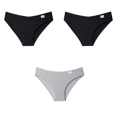 3PCS/Lot S-4XL Pamučne gaćice Ženske gaćice Seksi gaćice za žene Gaćice Donje rublje Velikih gaćica Donje rublje 8 jednobojnih