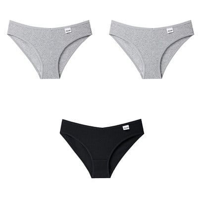 3PCS/Lot S-4XL Pamučne gaćice Ženske gaćice Seksi gaćice za žene Gaćice Donje rublje Velikih gaćica Donje rublje 8 jednobojnih