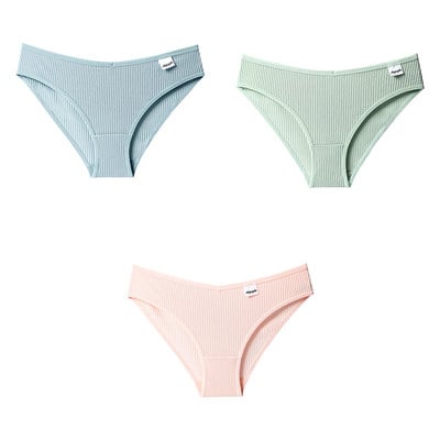 3PCS/Lot S-4XL Pamučne gaćice Ženske gaćice Seksi gaćice za žene Gaćice Donje rublje Velikih gaćica Donje rublje 8 jednobojnih