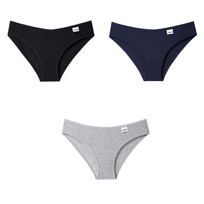 3PCS/Lot S-4XL Pamučne gaćice Ženske gaćice Seksi gaćice za žene Gaćice Donje rublje Velikih gaćica Donje rublje 8 jednobojnih