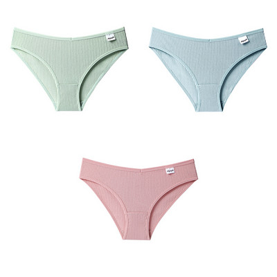 3PCS/Lot S-4XL Pamučne gaćice Ženske gaćice Seksi gaćice za žene Gaćice Donje rublje Velikih gaćica Donje rublje 8 jednobojnih