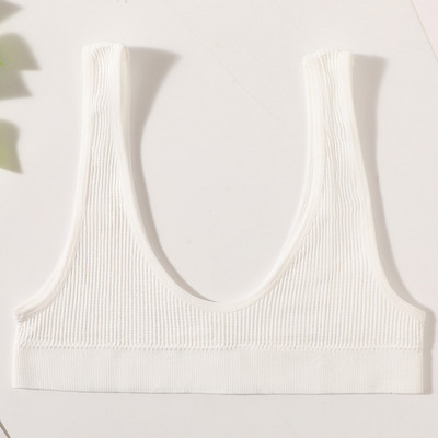 Moteriškos besiūlės liemenėlės Push Up liemenėlės sportinės gilios U formos Bralette Nowire apatiniai moteriški Patogūs seksualūs apatiniai apatiniai intymūs drabužiai