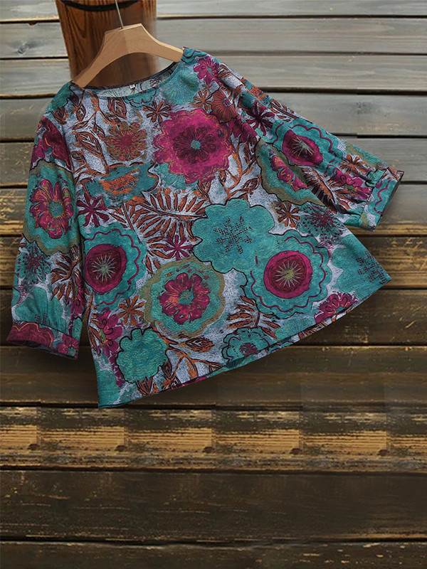 Tricou cu grafică cu imprimeu retro clasic pentru damă 2023 de mărime mare 2023