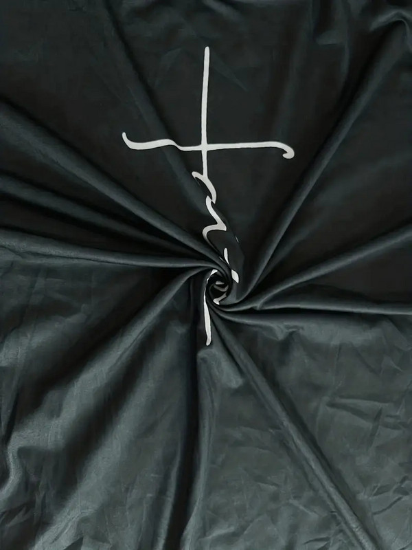 Dámska blúzka pre jeseň a zimu 2023, ležérna, s krížovou potlačou, dlhým rukávom, okrúhlym výstrihom, stredne elastickým ležérnym tričkom, veľkosť 5XL