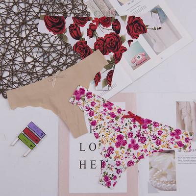 Dámske spodné prádlo s logom srdca za najnižšiu cenu, sexy, pohodlné, bavlnené, s dlhým rukávom, tangá, 3 ks