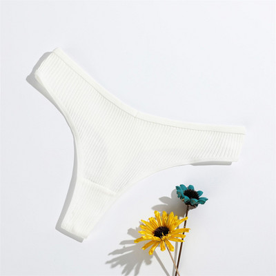 Žensko donje rublje XXL veće veličine Pamučne gaćice Tange Seksi dame niskog struka Jednobojne bešavne gaćice Donje rublje za seks Novo vruće