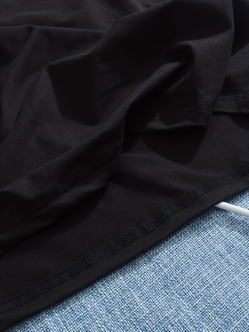 Didelio dydžio laisvalaikio marškinėliai, moteriški saulės ir šūkio raštai trumpomis rankovėmis apvaliais kaklu, vidutinio tempimo