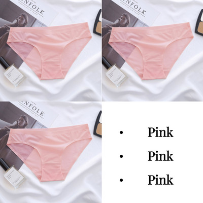 BZEL solidžios moteriškos kelnaitės Seksualūs besiūliai apatiniai sportiniai kvėpuojantys kelnaitės Mergaičių apatinės kelnaitės iš ledinio šilko apatinio trikotažo Karštas išpardavimas