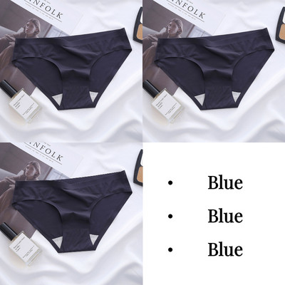 BZEL solidžios moteriškos kelnaitės Seksualūs besiūliai apatiniai sportiniai kvėpuojantys kelnaitės Mergaičių apatinės kelnaitės iš ledinio šilko apatinio trikotažo Karštas išpardavimas