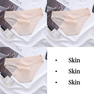 BZEL solidžios moteriškos kelnaitės Seksualūs besiūliai apatiniai sportiniai kvėpuojantys kelnaitės Mergaičių apatinės kelnaitės iš ledinio šilko apatinio trikotažo Karštas išpardavimas