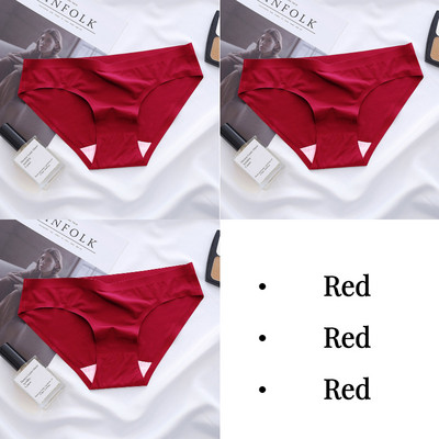 BZEL solidžios moteriškos kelnaitės Seksualūs besiūliai apatiniai sportiniai kvėpuojantys kelnaitės Mergaičių apatinės kelnaitės iš ledinio šilko apatinio trikotažo Karštas išpardavimas