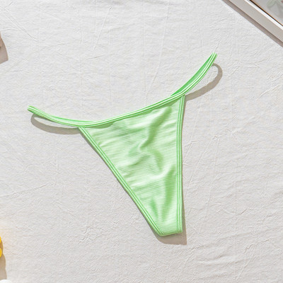 Sexy nohavičky letné farby roztomilé dievčatá dámske T-back G-String tangá bandáž s nízkym pásom spodná bielizeň ženy nohavičky