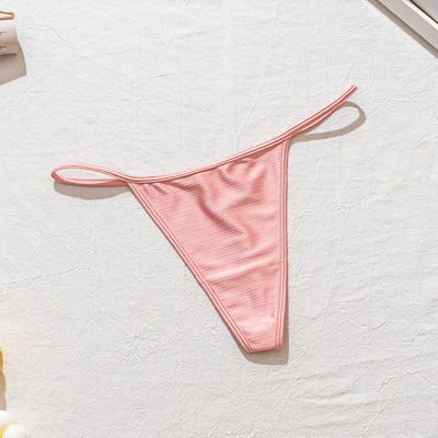 Sexy nohavičky letné farby roztomilé dievčatá dámske T-back G-String tangá bandáž s nízkym pásom spodná bielizeň ženy nohavičky