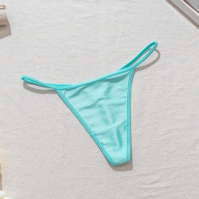 Sexy nohavičky letné farby roztomilé dievčatá dámske T-back G-String tangá bandáž s nízkym pásom spodná bielizeň ženy nohavičky