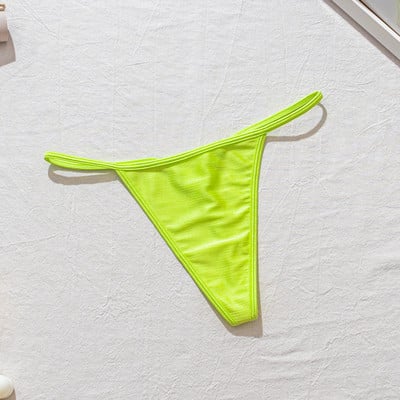 Sexy nohavičky letné farby roztomilé dievčatá dámske T-back G-String tangá bandáž s nízkym pásom spodná bielizeň ženy nohavičky