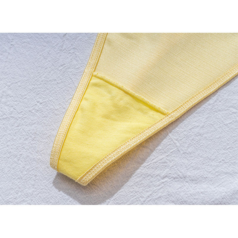 Sexy nohavičky letné farby roztomilé dievčatá dámske T-back G-String tangá bandáž s nízkym pásom spodná bielizeň ženy nohavičky