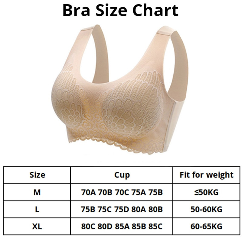 3 vnt. nėrinių latekso liemenėlė, besiūlė be plieno žiedų surinkimo sportinė liemenėlė Beauty nugaros liemenėlė, nuimamas paminkštinimas