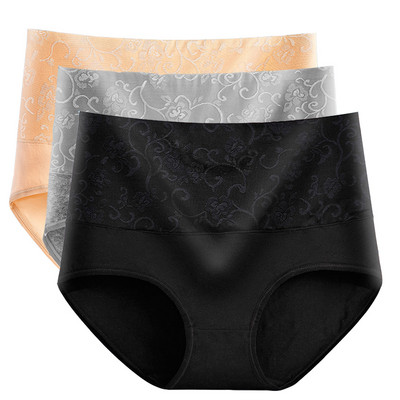 Didelio dydžio kelnaitės Moteriški apatiniai apatiniai aukštu juosmeniu, medvilniniai, besiūliai kelnaitės, seksualūs apatiniai apatiniai, skirti moterims L-5XL