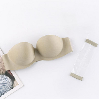 Bešavni nevidljivi seksi grudnjak bez naramenica Vjenčanica Ljepota Naljepnice za leđa i prsa Seksi nabrano udobno donje rublje