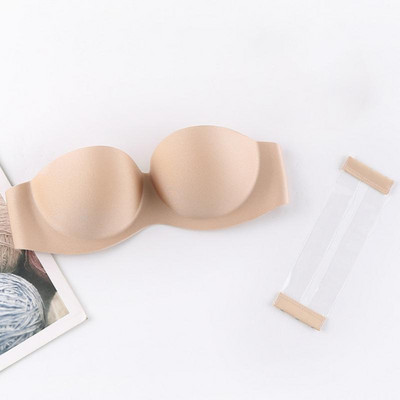 Bešavni nevidljivi seksi grudnjak bez naramenica Vjenčanica Ljepota Naljepnice za leđa i prsa Seksi nabrano udobno donje rublje