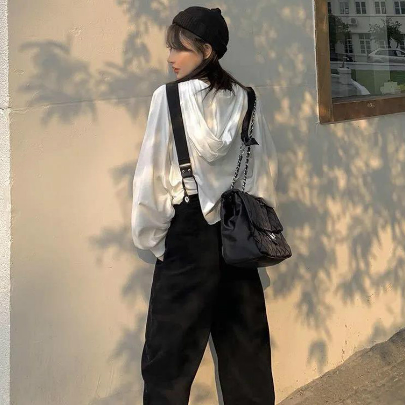 Ženski kombinezoni Traper Novi dizajn Asimetrične naramenice s visokim strukom Pugmad Cool Streetwear Chic Trendy Loose Ulzzang