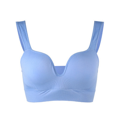 Sutiene de mărime Plus pentru femei Lenjerie de corp Sutien fără oase cu sârmă Sutien Push Up fără sudură Topuri Bralette Sutien Vestă sport fără fir