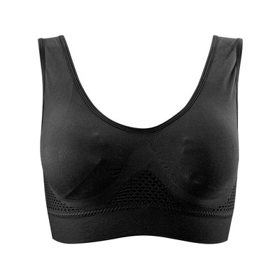 Sutiene de mărime Plus pentru femei Lenjerie de corp Sutien fără oase cu sârmă Sutien Push Up fără sudură Topuri Bralette Sutien Vestă sport fără fir