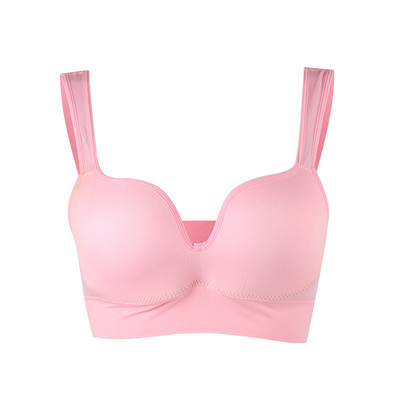 Sutiene de mărime Plus pentru femei Lenjerie de corp Sutien fără oase cu sârmă Sutien Push Up fără sudură Topuri Bralette Sutien Vestă sport fără fir