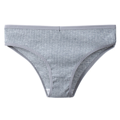 Pamučne ženske gaćice na pruge Žensko donje rublje Jednobojno mekano žensko donje rublje Udobne ženske gaćice Seksi bešavne gaće