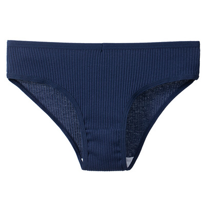 Pamučne ženske gaćice na pruge Žensko donje rublje Jednobojno mekano žensko donje rublje Udobne ženske gaćice Seksi bešavne gaće