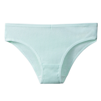 Pamučne ženske gaćice na pruge Žensko donje rublje Jednobojno mekano žensko donje rublje Udobne ženske gaćice Seksi bešavne gaće