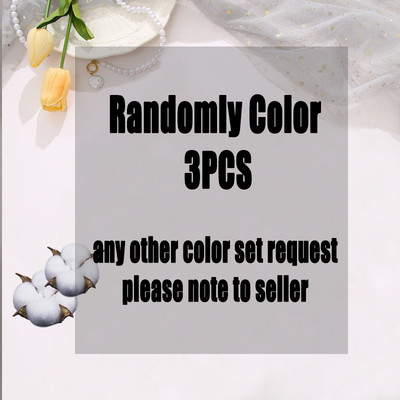 3PCS Dámske sexy čipkované nohavičky Bavlnené spodné prádlo Jednofarebné bikiny s nízkym pásom Breathbale Spodné nohavičky Dámske mäkké spodné prádlo