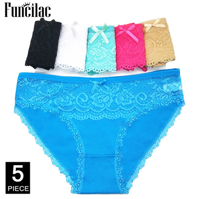 Ženske pamučne gaćice Girl Briefs Ms. pamučno donje rublje bikini donje rublje seksi ženske gaćice Besplatna dostava 5 kom./komplet