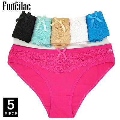 Ženske pamučne gaćice Girl Briefs Ms. pamučno donje rublje bikini donje rublje seksi ženske gaćice Besplatna dostava 5 kom./komplet