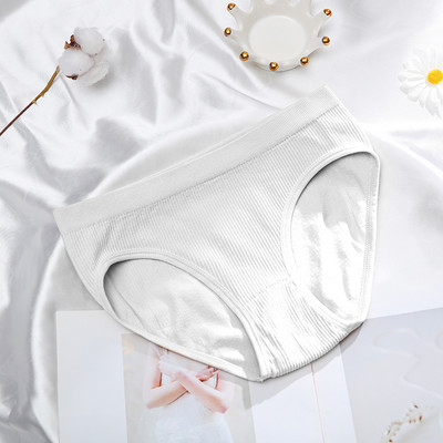 Bešavne ženske gaćice Prozračne Žensko donje rublje Prozračne gaćice Jednobojne gaćice Seksi donje rublje Rebrasto