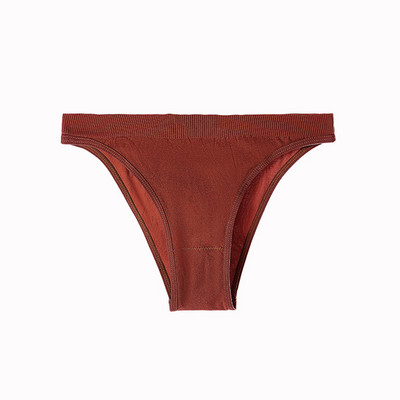 Bešavne ženske gaćice Prozračne Žensko donje rublje Prozračne gaćice Jednobojne gaćice Seksi donje rublje Rebrasto