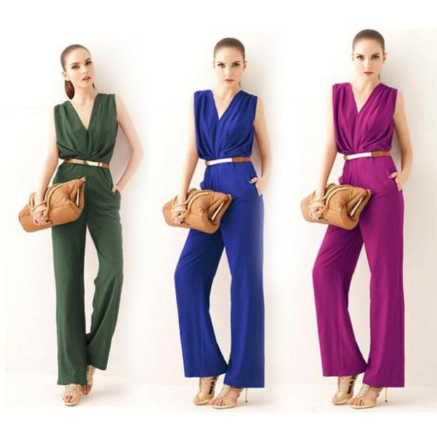 AQ91 Letné elegantné dámske oblečenie s dlhým pásom, dámske body s výstrihom do V, bez rukávov, vrecká