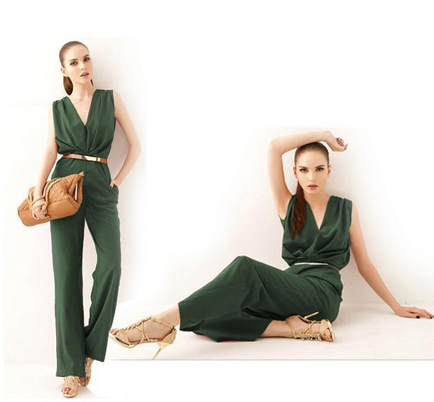 AQ91 Letné elegantné dámske oblečenie s dlhým pásom, dámske body s výstrihom do V, bez rukávov, vrecká