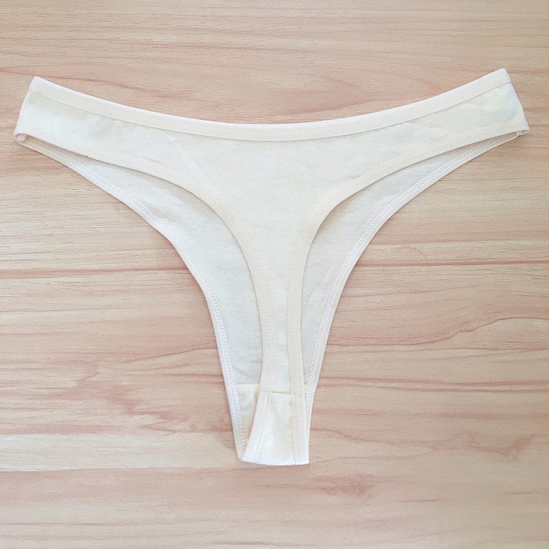 3 ks/sada dámskych bavlnených tangáčov, mäkkých tangáčov, dievčenských nízkopodrážkových nohavičiek s T-back stringom, bikín, plus veľkosti, spodná bielizeň M-2XL