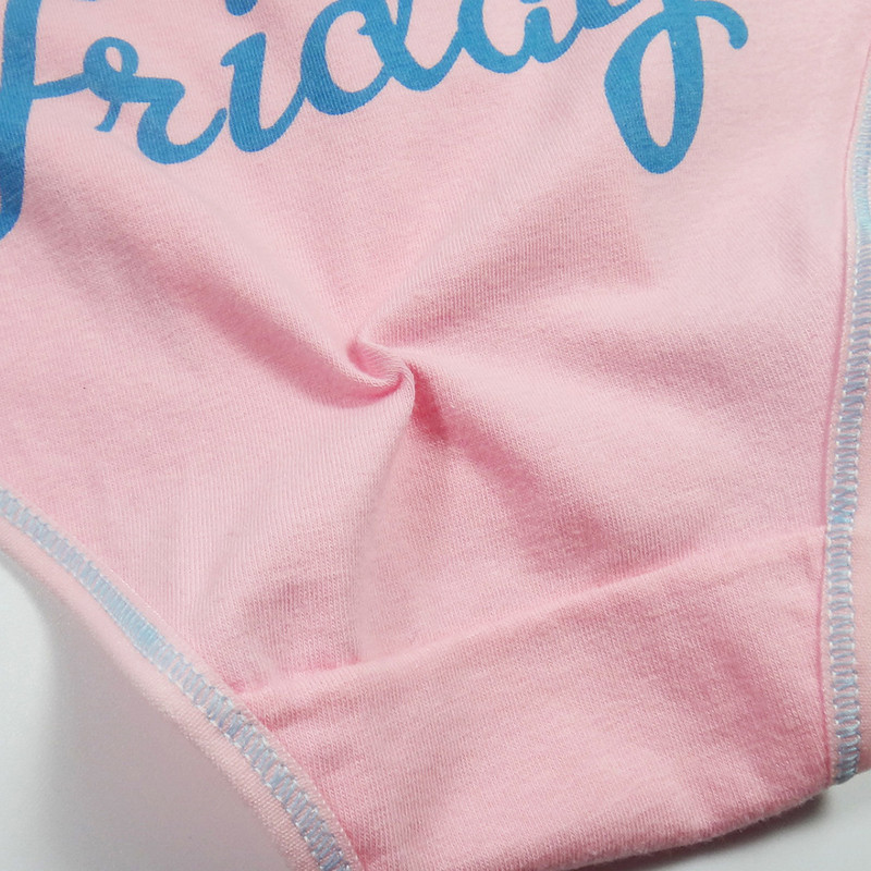 Naiste aluspesu puuvillane igal tööpäeval Seksikad naiste aluspüksid püksid püksid Naiste pesu Suurus:ML XL 7 tk/partii