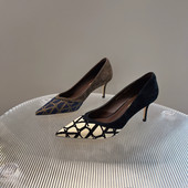 Sexy vysoké podpätky dámske sandále 2023 Letné nové dizajnérske špicaté párty topánky elegantné dámske topánky na podpätku