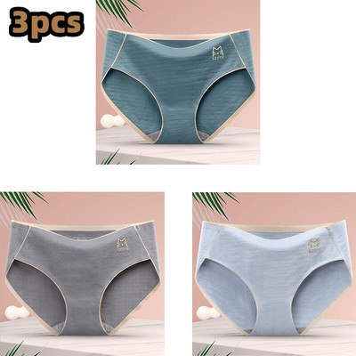 3 kom/lot Ženske donje gaće Mekane pamučne gaćice Jednobojne gaćice za djevojke M-XXL Prugaste gaćice Seksi donje rublje Žensko donje rublje Gaćice