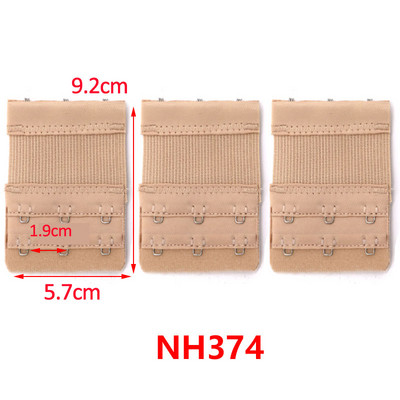 3/4/6/8 ks predlžovače popruhov na podprsenku pre ženy nastaviteľná pracka na opasok z nylonového elastického popruhu na podprsenku s háčikom a klipom