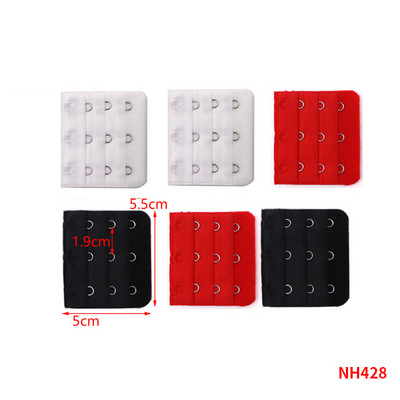 3/4/6/8 ks predlžovače popruhov na podprsenku pre ženy nastaviteľná pracka na opasok z nylonového elastického popruhu na podprsenku s háčikom a klipom