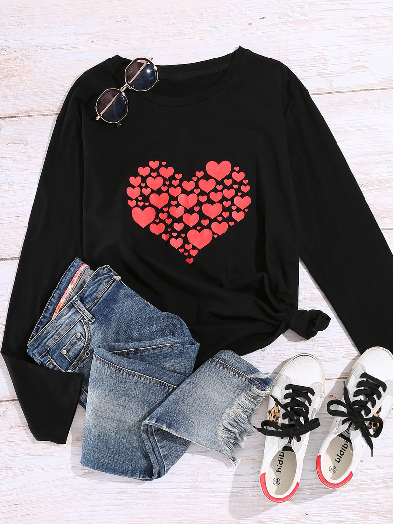 Dámska mikina Finjani s kvetinovou potlačou v plus veľkosti, voľná, s dlhým rukávom, bohémsky štýl, jesenná nová